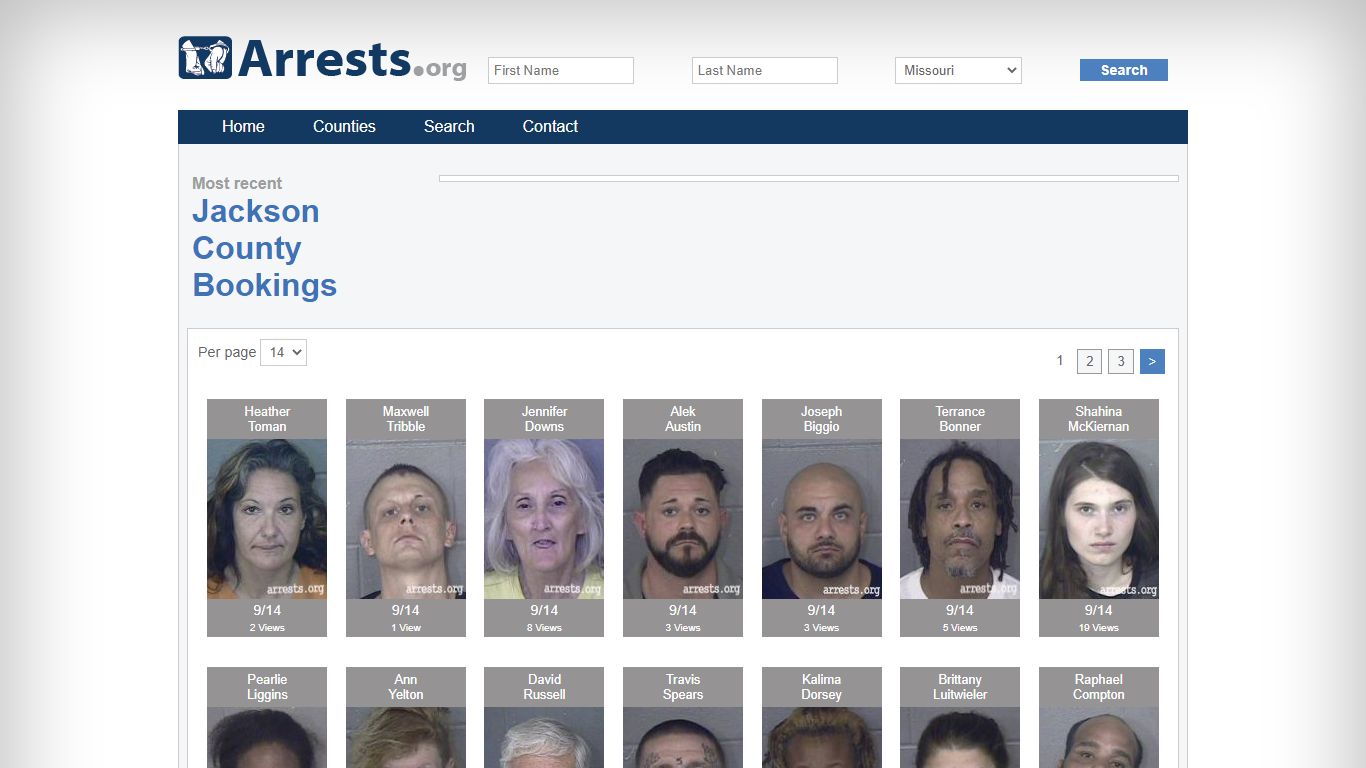 Jackson County Arrests and Inmate Search